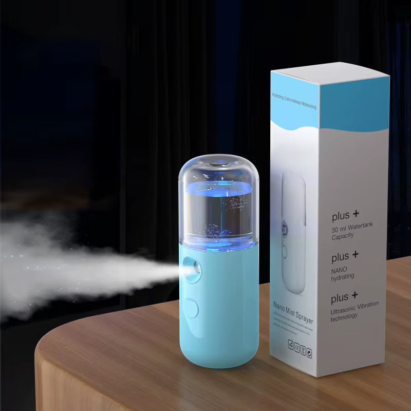 Nebulizador Facial Portátil De Hidratación Instantánea