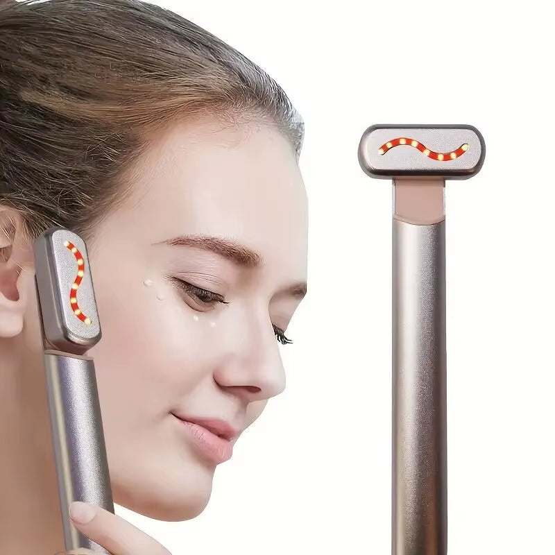 Masajeador De Ojeras Con Calor Y Vibración