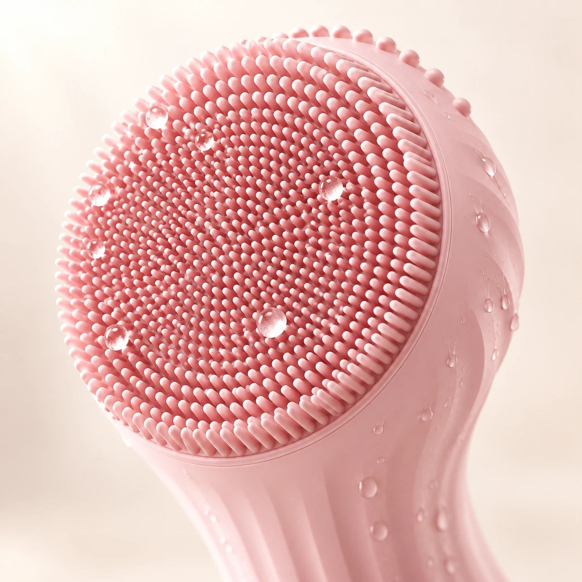 Cabezal de silicona suave del cepillo sónico facial de cerca
