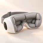 Interior acolchado gris de las gafas de masaje para ojos