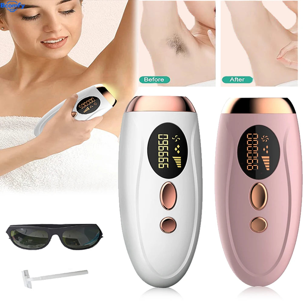 Depiladora de luz pulsada IPL para casa