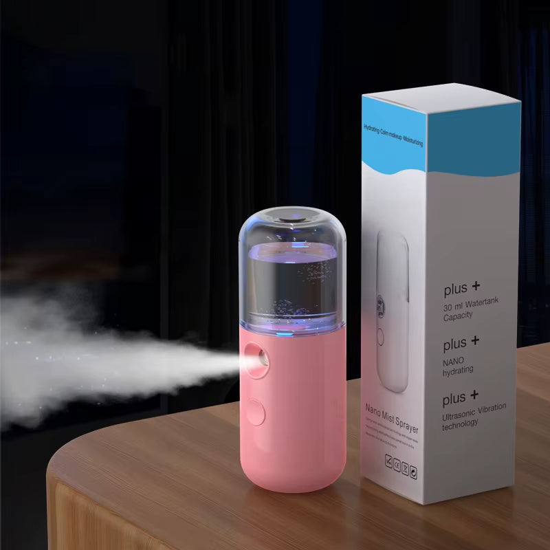 Nebulizador Facial Portátil De Hidratación Instantánea